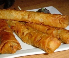 Горячая закуска из лаваша         