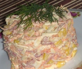 Очень быстрый салат