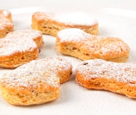 Печенье  со шкварками