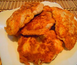 Куриные отбивные с сыром  