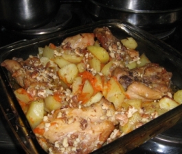 Жаркое с медом