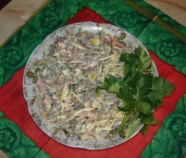 Салат деликатесный    
