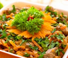 Салат с морковкой по-корейски